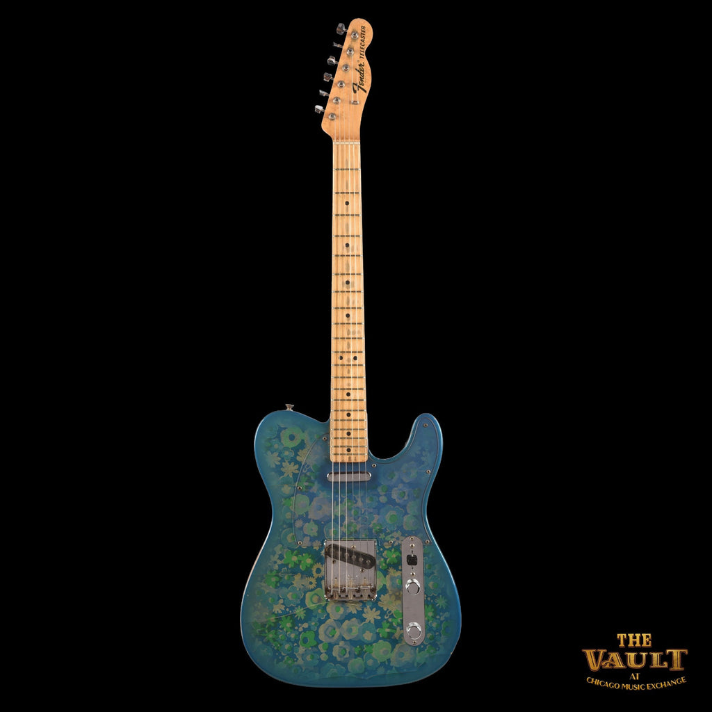 Fender Telecaster Blue Floral 1968 - View 4 | MusicMarket
