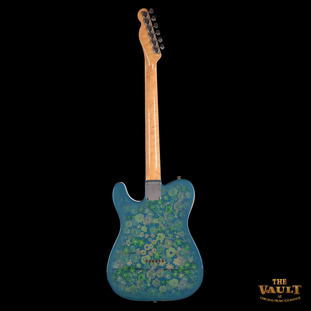 Fender Telecaster Blue Floral 1968 - View 5 | MusicMarket