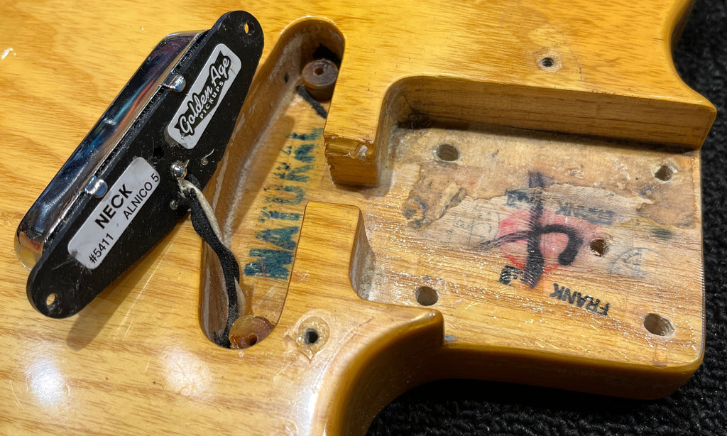 Fender Telecaster Natural 1974 - View 13 | MusicMarket