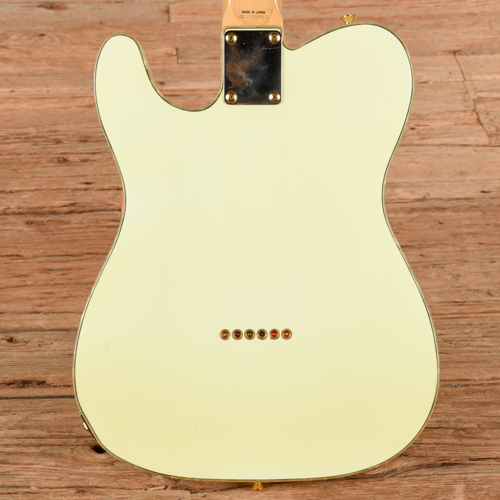 Fender TLG Gold Telecaster MIJ White - View 3 | MusicMarket