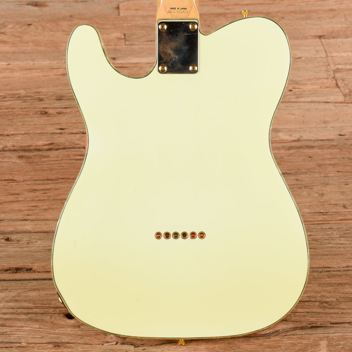 Fender TLG Gold Telecaster MIJ White - View 3 | MusicMarket