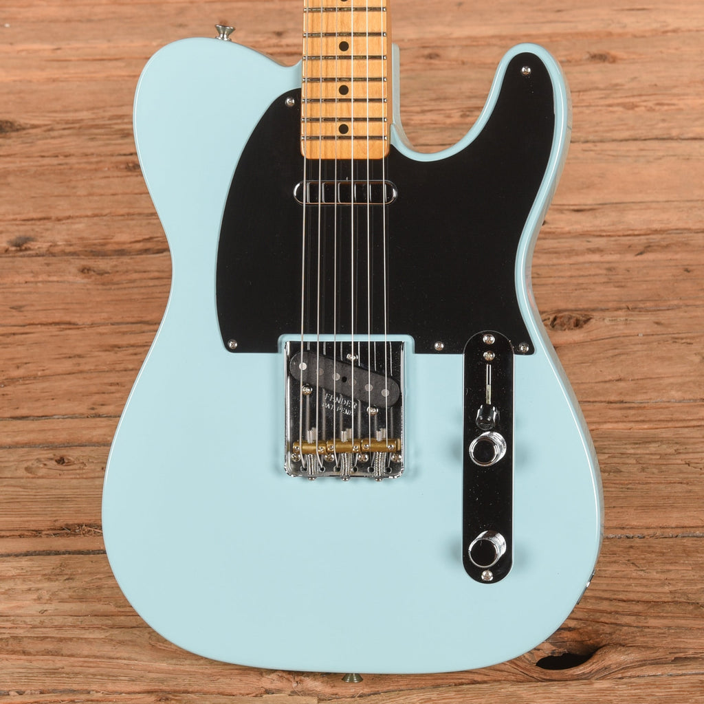 Fender Vintera '50s Telecaster Modified Daphne Blue 2019 - View 2 | MusicMarket