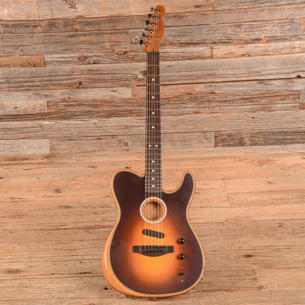 Fender Acoustasonic Player Telecaster Shadow Burst 2022 - View 4 | MusicMarket