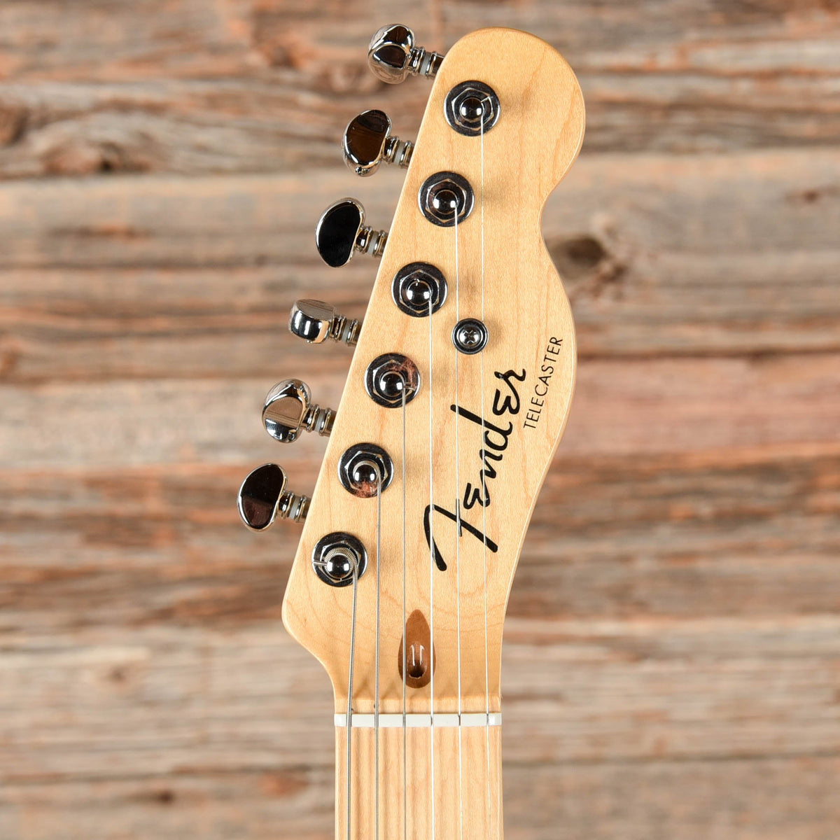 Fender American Deluxe Telecaster Thinline White 2015 - View 6 | MusicMarket