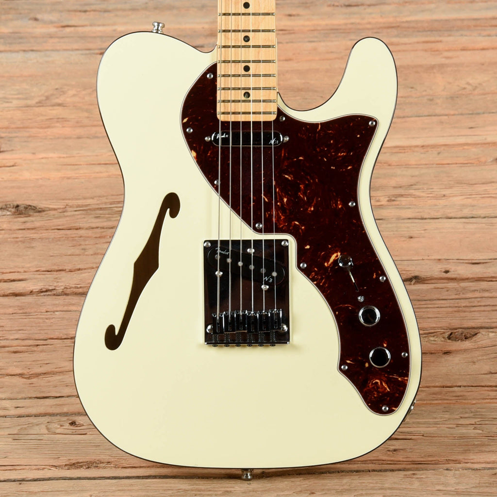 Fender American Deluxe Telecaster Thinline White 2015 - MusicMarket
