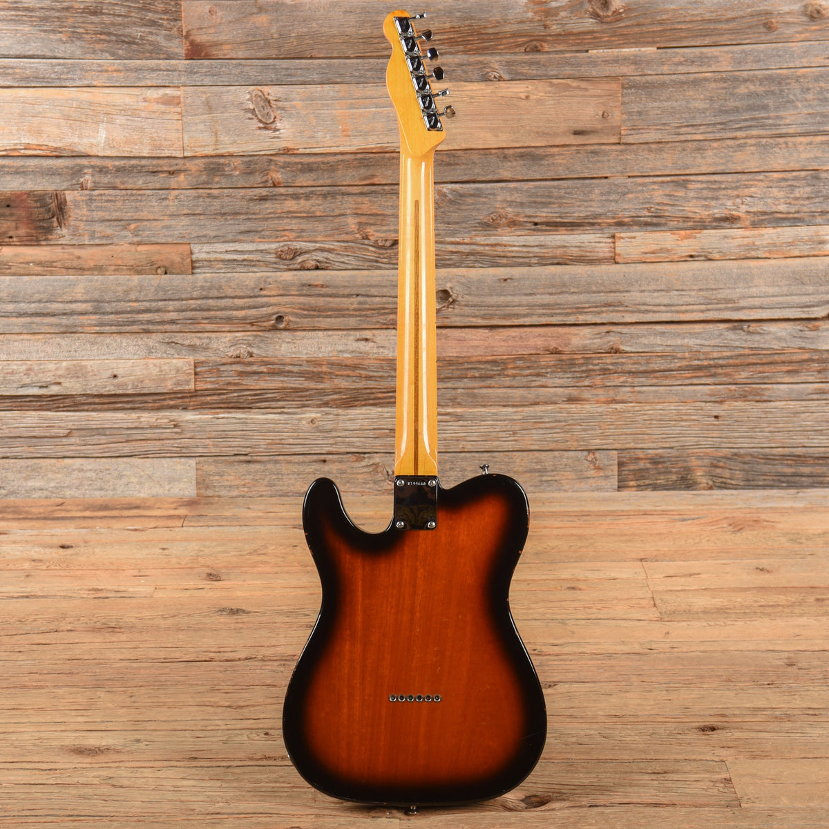 Fender American Vintage '69 Telecaster Thinline Sunburst 2011 - View 5 | MusicMarket
