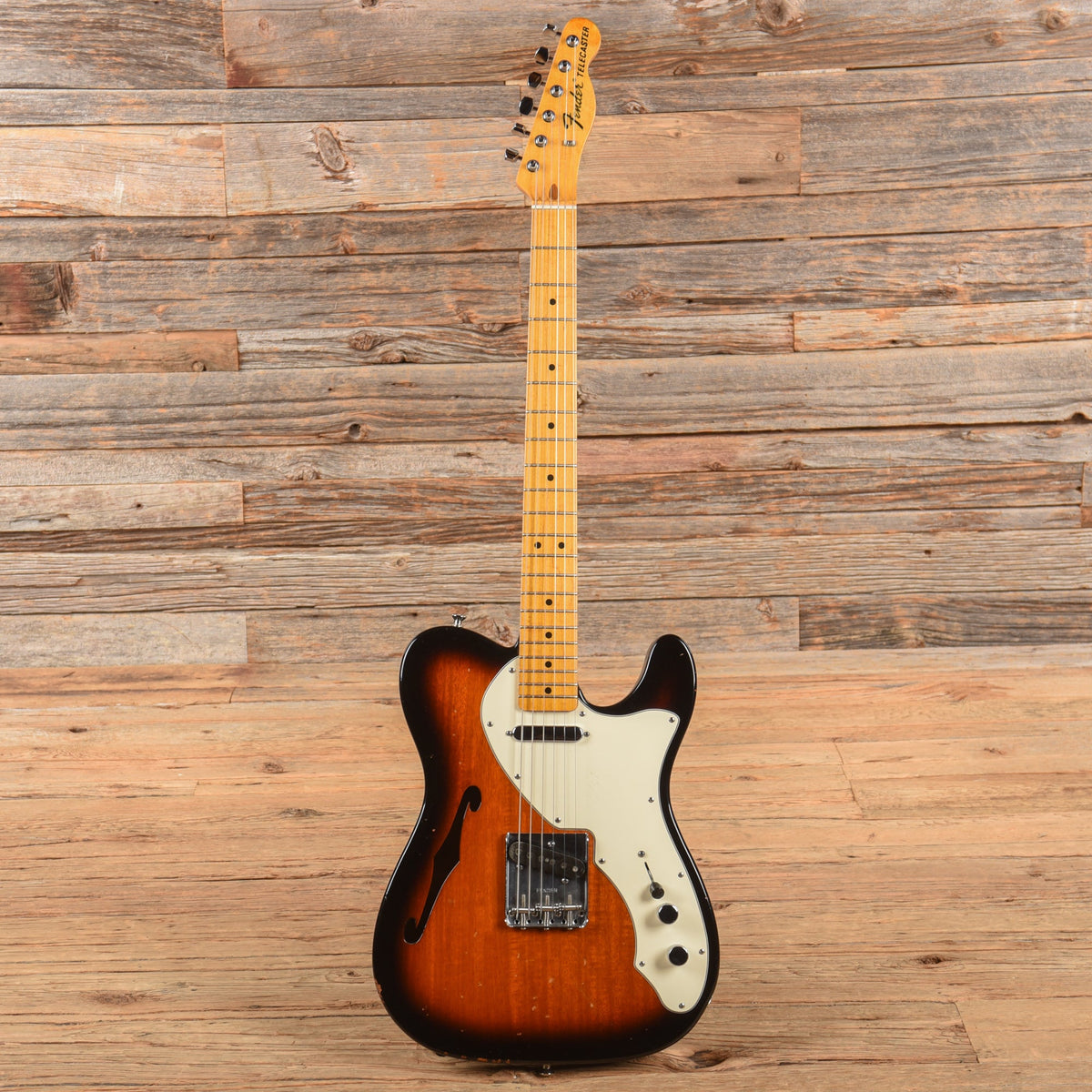 Fender American Vintage '69 Telecaster Thinline Sunburst 2011 - View 4 | MusicMarket