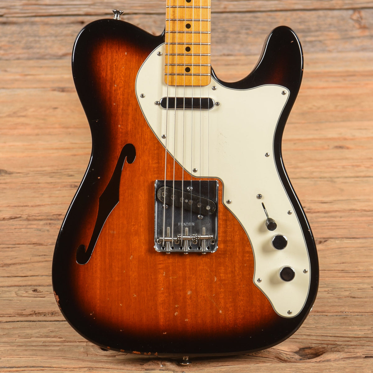 Fender American Vintage '69 Telecaster Thinline Sunburst 2011 - MusicMarket