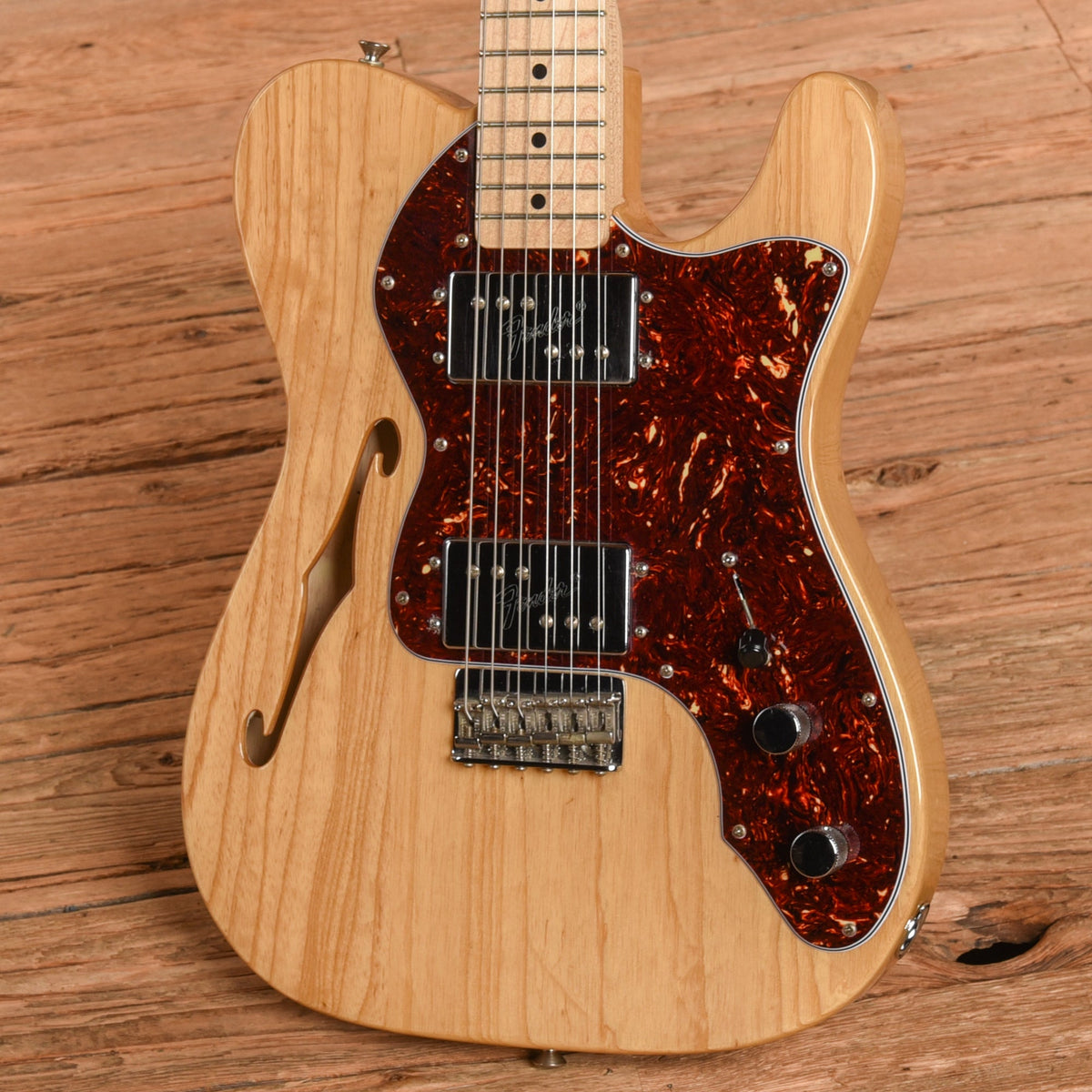 Fender Classic Series '72 Telecaster Thinline Natural 2014 - View 2 | MusicMarket