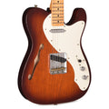Fender Custom Shop 1950s Telecaster Thinline Journeyman Relic Aged Violin Burst - MusicMarket
