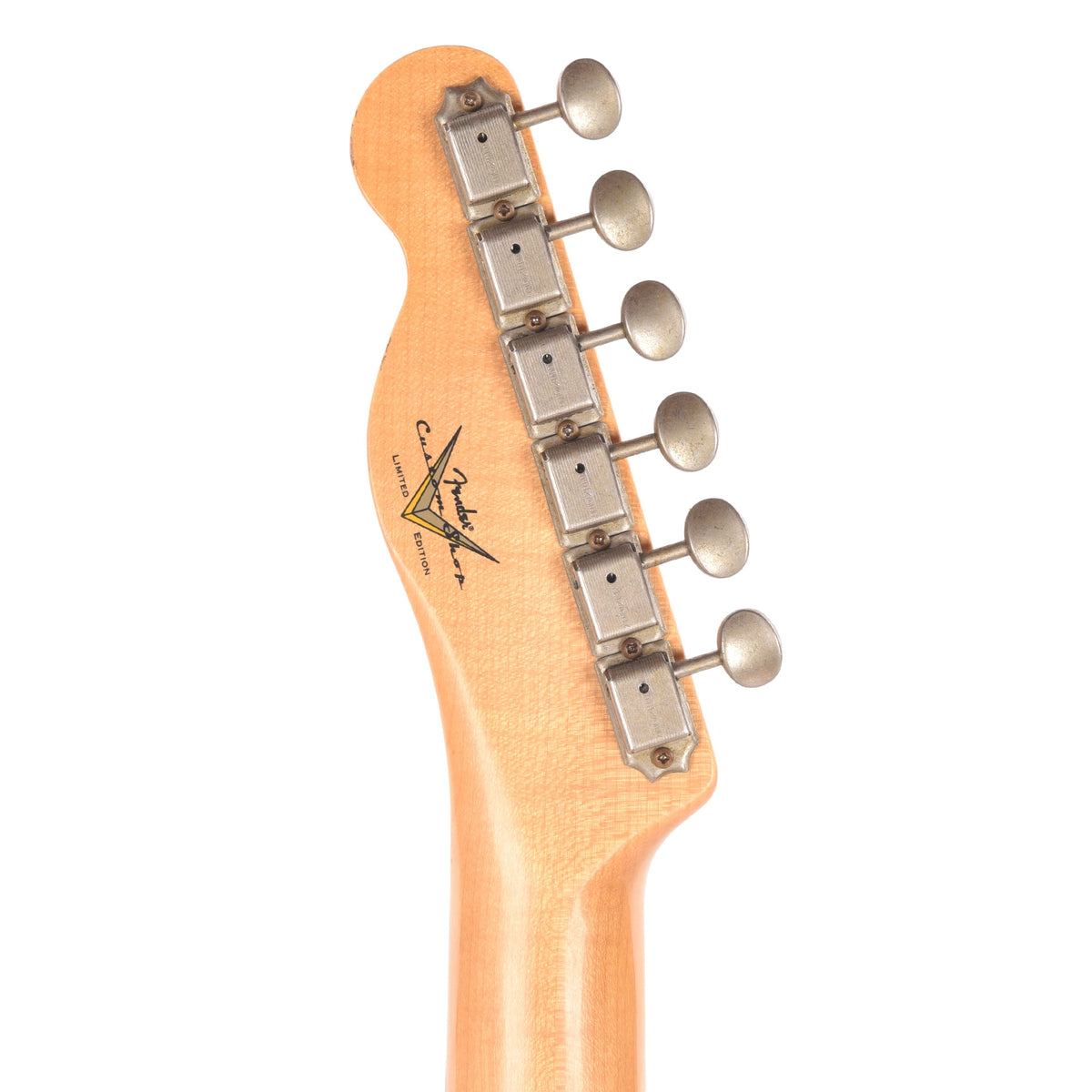 Fender Custom Shop 1950s Telecaster Thinline Journeyman Relic Aged Violin Burst - View 7 | MusicMarket