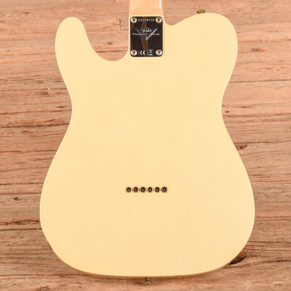 Fender Custom Shop '68 Telecaster Thinline Reissue Journeyman Relic Aged White Blonde 2024 - View 3 | MusicMarket