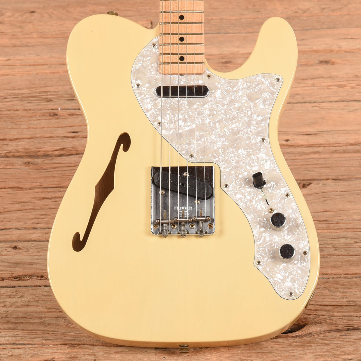 Fender Custom Shop '68 Telecaster Thinline Reissue Journeyman Relic Aged White Blonde 2024 - MusicMarket