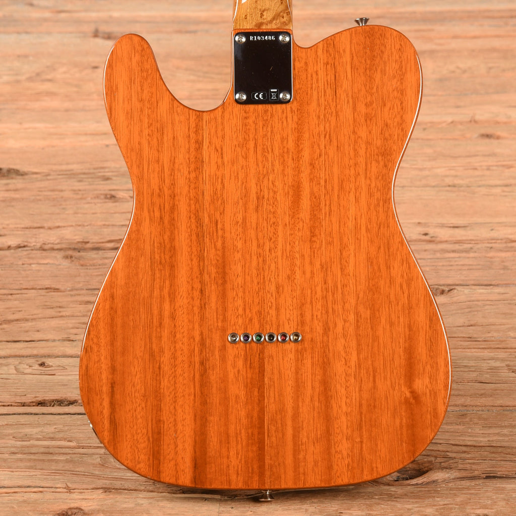 Fender Custom Shop Artisan Cocobolo Telecaster Thinline NOS Amber Shellac 2020 - View 3 | MusicMarket