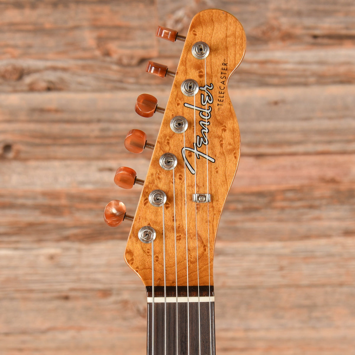 Fender Custom Shop Artisan Cocobolo Telecaster Thinline NOS Amber Shellac 2020 - View 6 | MusicMarket