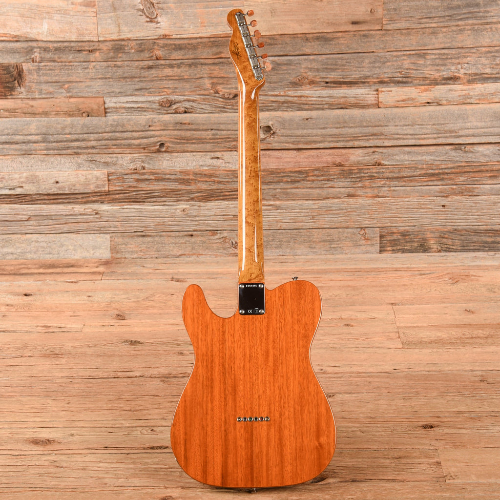 Fender Custom Shop Artisan Cocobolo Telecaster Thinline NOS Amber Shellac 2020 - View 5 | MusicMarket