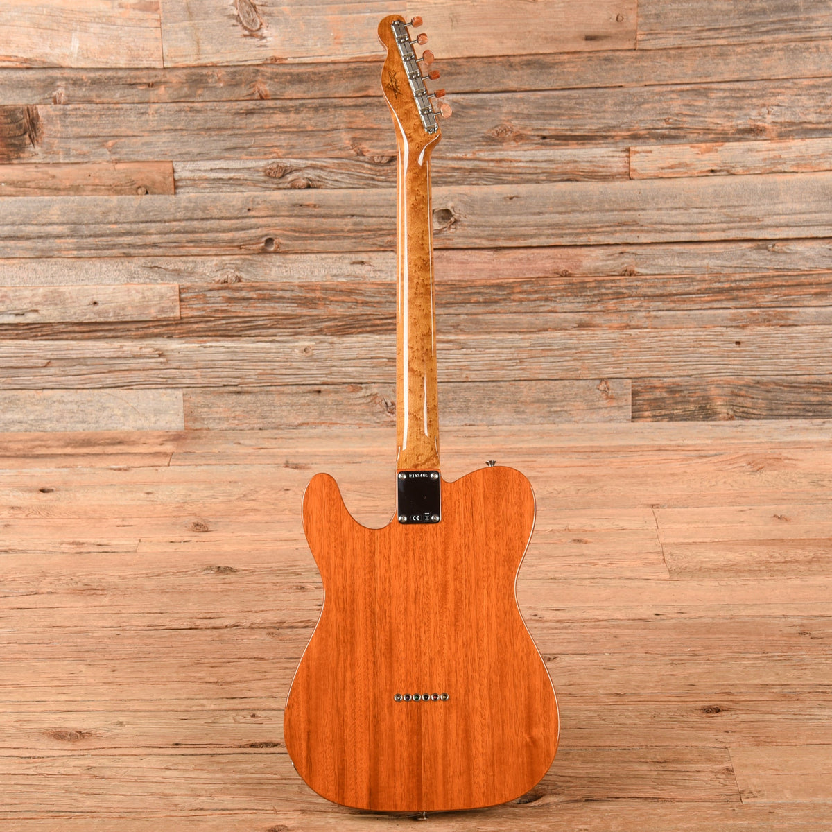 Fender Custom Shop Artisan Cocobolo Telecaster Thinline NOS Amber Shellac 2020 - View 5 | MusicMarket