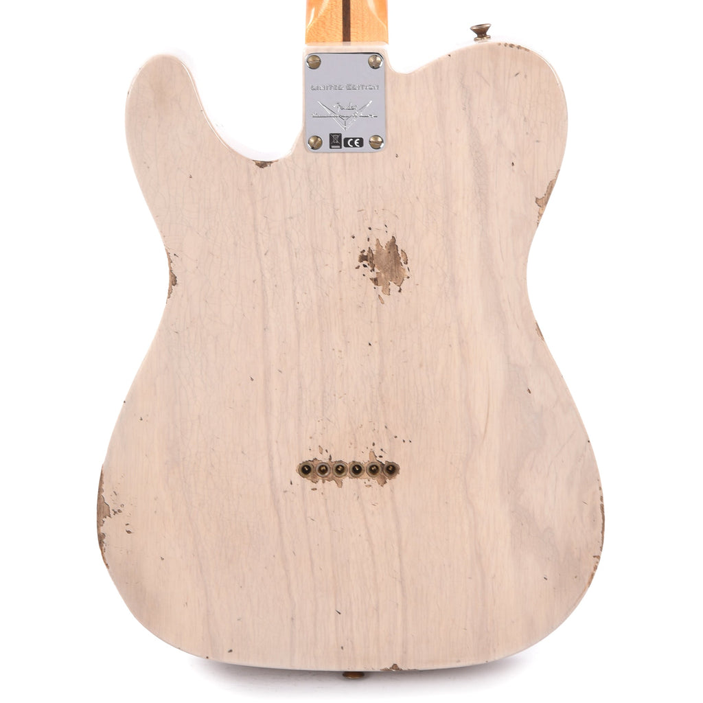 Fender Custom Shop LTD Nocaster Thinline Relic Aged White Blonde - View 3 | MusicMarket