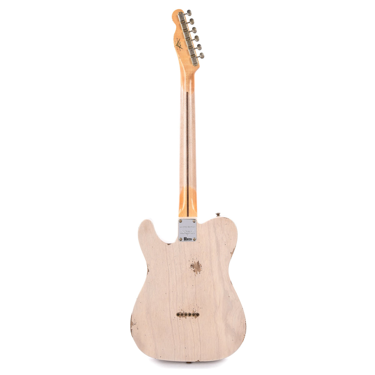 Fender Custom Shop LTD Nocaster Thinline Relic Aged White Blonde - View 5 | MusicMarket