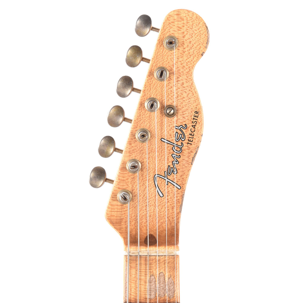 Fender Custom Shop LTD Nocaster Thinline Relic Aged White Blonde - View 6 | MusicMarket