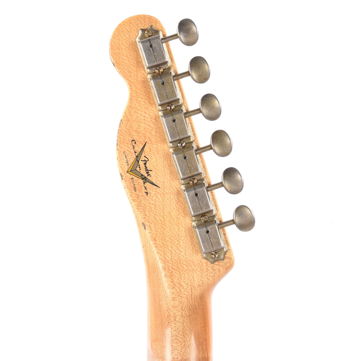 Fender Custom Shop LTD Nocaster Thinline Relic Aged White Blonde - View 7 | MusicMarket