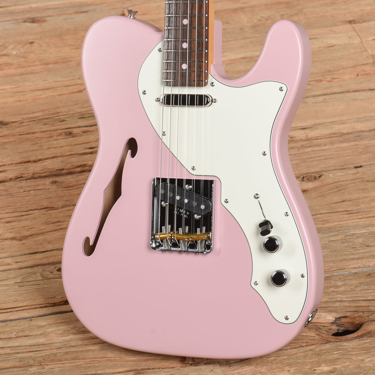 Fender MIJ Limited Kusumi Color Telecaster Thinline Pink 2024 - View 2 | MusicMarket