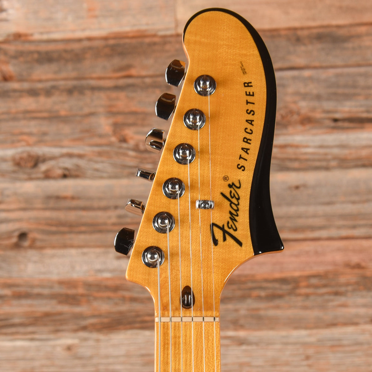 Fender Modern Player Starcaster Black 2013 - View 6 | MusicMarket