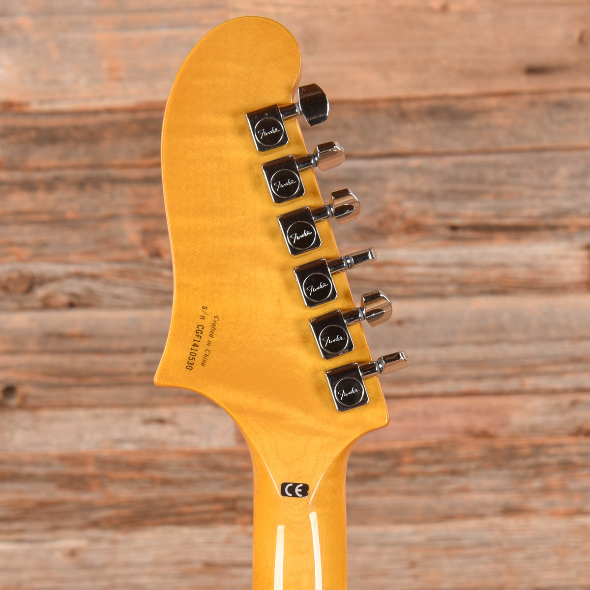 Fender Modern Player Starcaster Natural 2015 - View 7 | MusicMarket