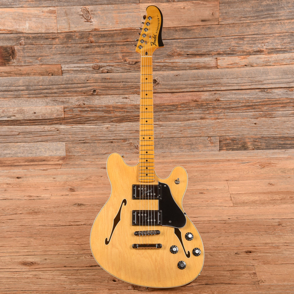 Fender Modern Player Starcaster Natural 2015 - View 4 | MusicMarket