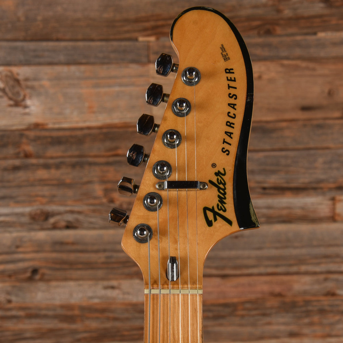 Fender Starcaster Natural 1976 - View 6 | MusicMarket