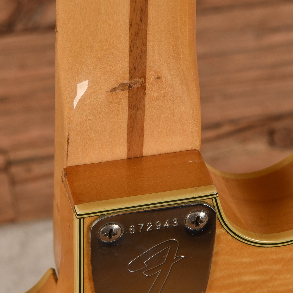 Fender Starcaster Natural 1976 - View 10 | MusicMarket