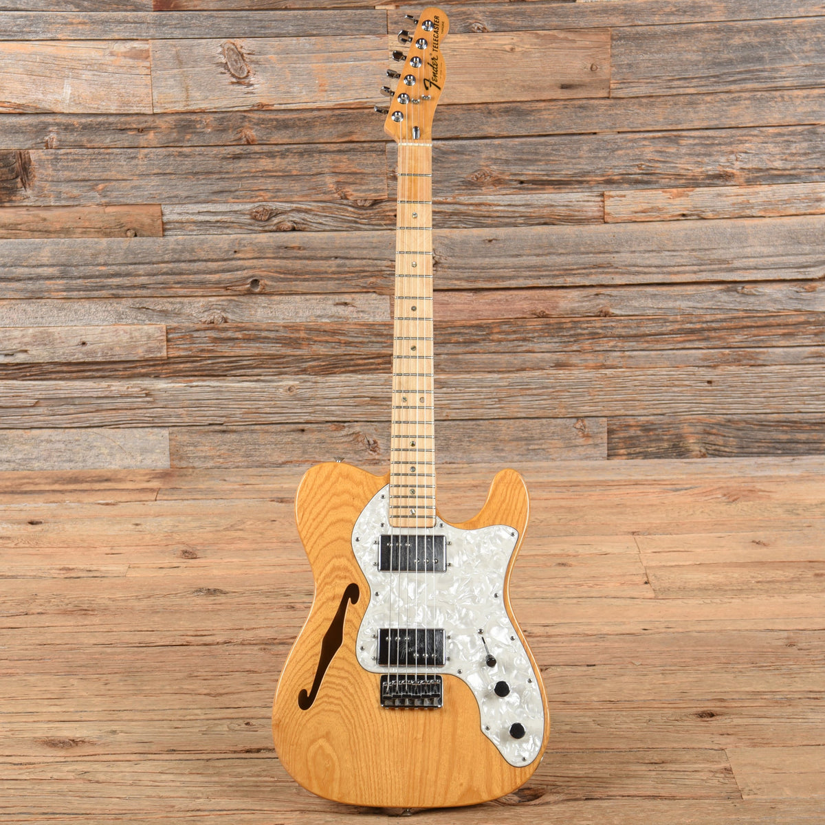 Fender Telecaster Thinline Natural 1972 - View 4 | MusicMarket