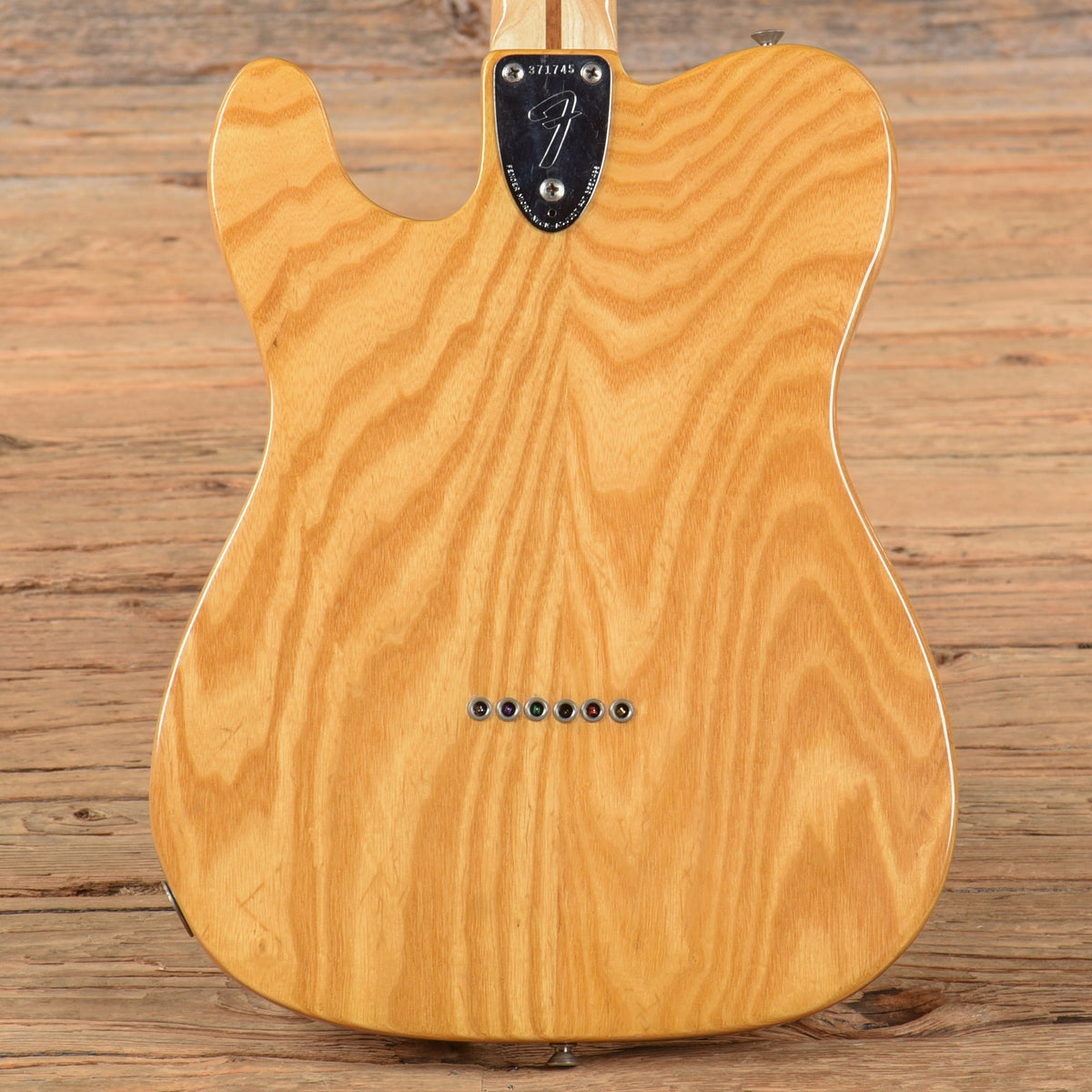 Fender Telecaster Thinline Natural 1972 - View 3 | MusicMarket