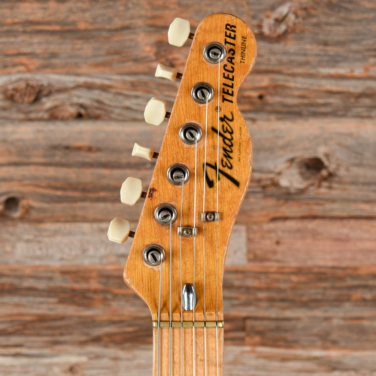 Fender Telecaster Thinline Natural 1974 - View 6 | MusicMarket