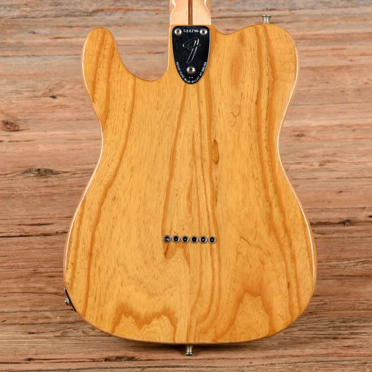 Fender Telecaster Thinline Natural 1974 - View 3 | MusicMarket