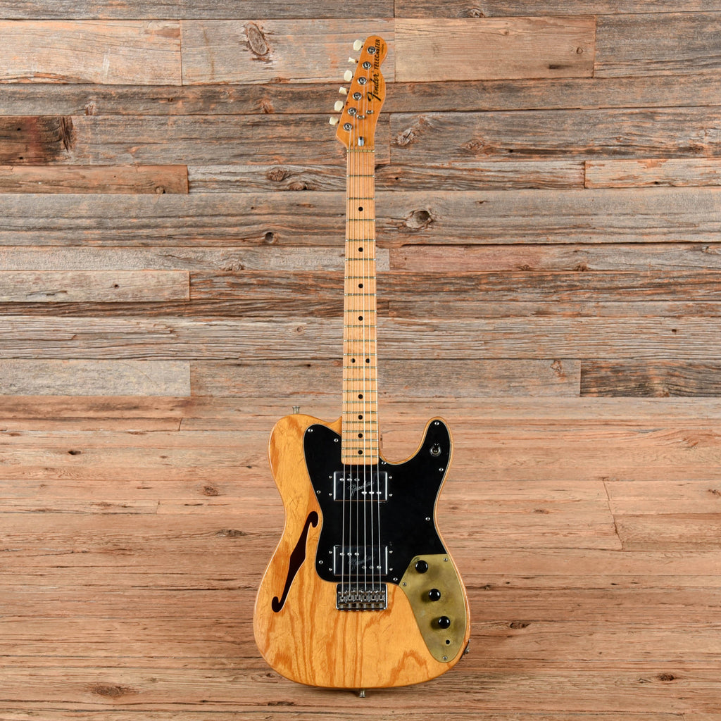 Fender Telecaster Thinline Natural 1974 - View 4 | MusicMarket