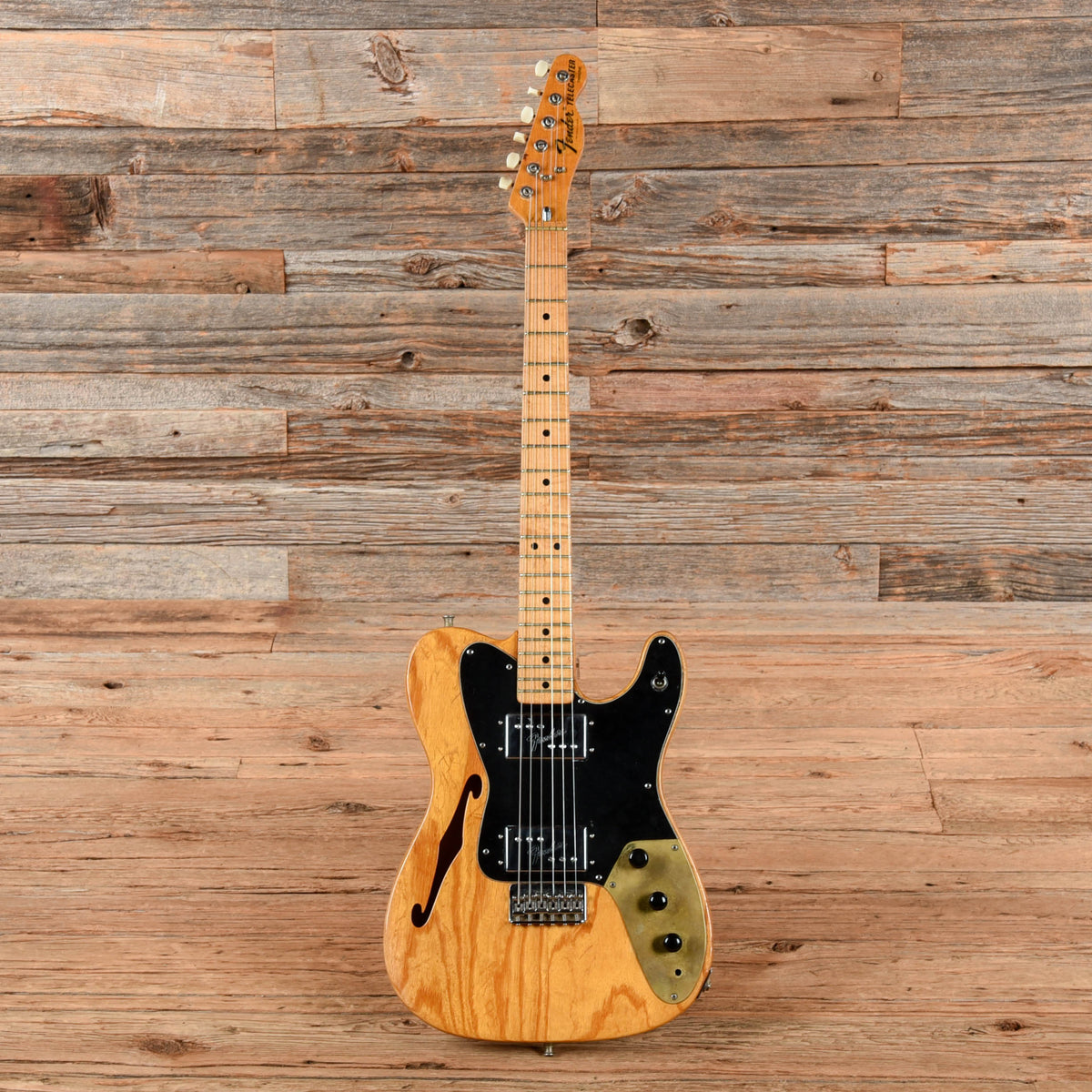 Fender Telecaster Thinline Natural 1974 - View 4 | MusicMarket