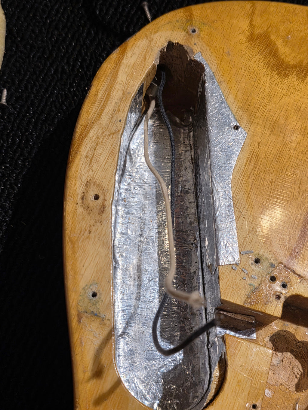 Fender Telecaster Thinline Natural 1974 - View 11 | MusicMarket
