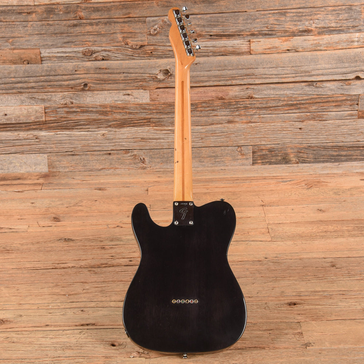 Fender Telecaster Thinline Transparent Black Refin 1972 - View 5 | MusicMarket