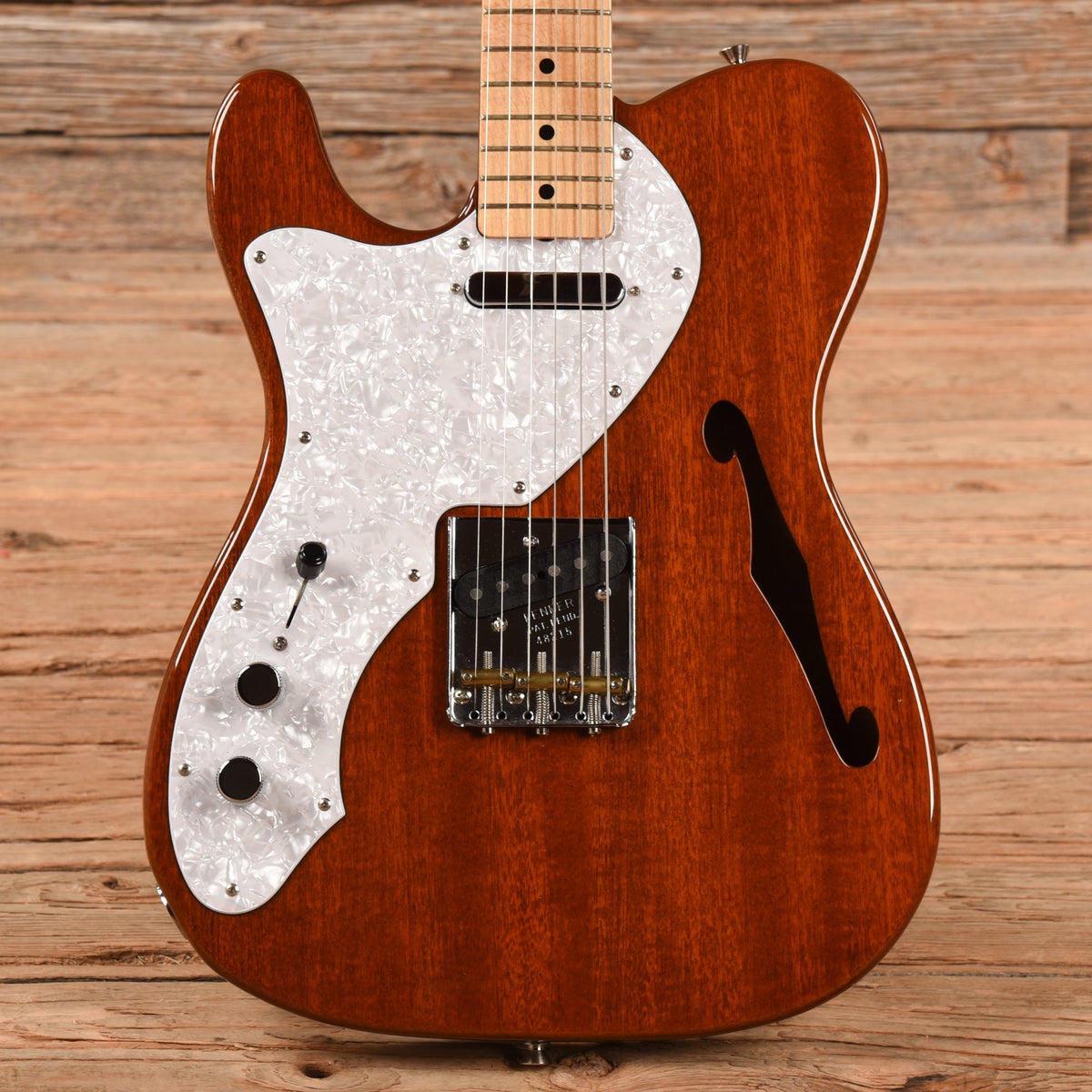 Fender TN70 Thinline Telecaster Natural 2004 LEFTY - MusicMarket