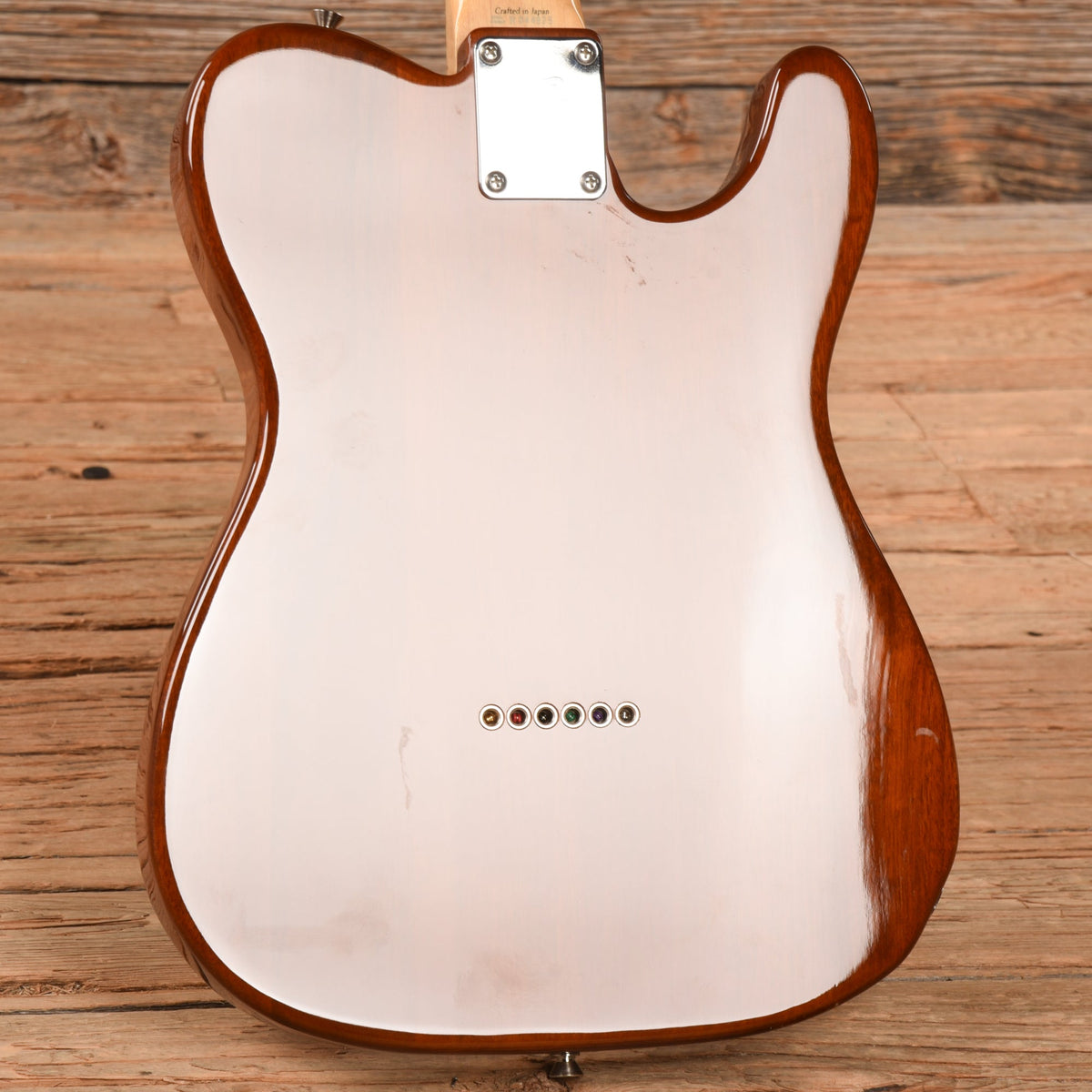 Fender TN70 Thinline Telecaster Natural 2004 LEFTY - View 9 | MusicMarket