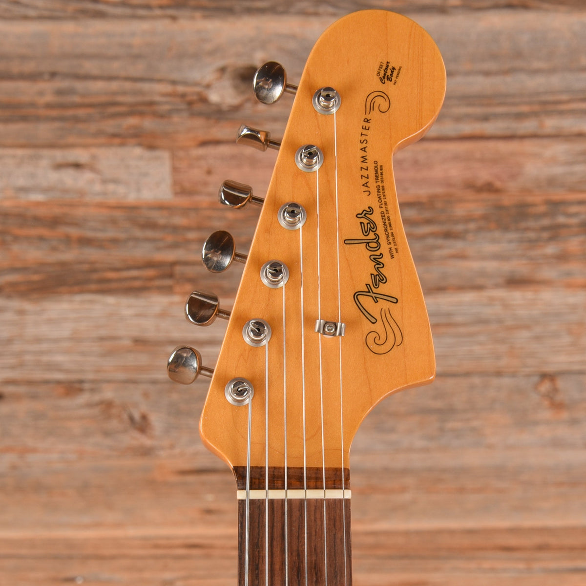 Fender 60th Anniversary '58 Jazzmaster Sunburst 2018 - View 6 | MusicMarket