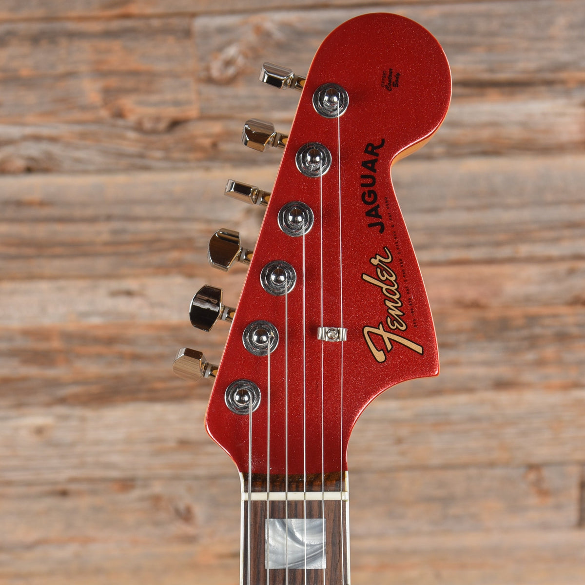 Fender 60th Anniversary Jaguar Mystic Dakota Red 2022 - View 6 | MusicMarket