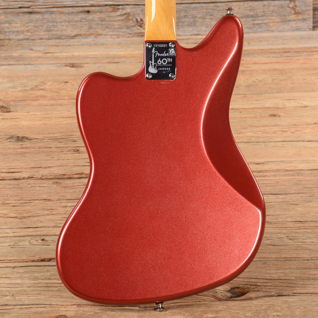 Fender 60th Anniversary Jaguar Mystic Dakota Red 2022 - View 3 | MusicMarket
