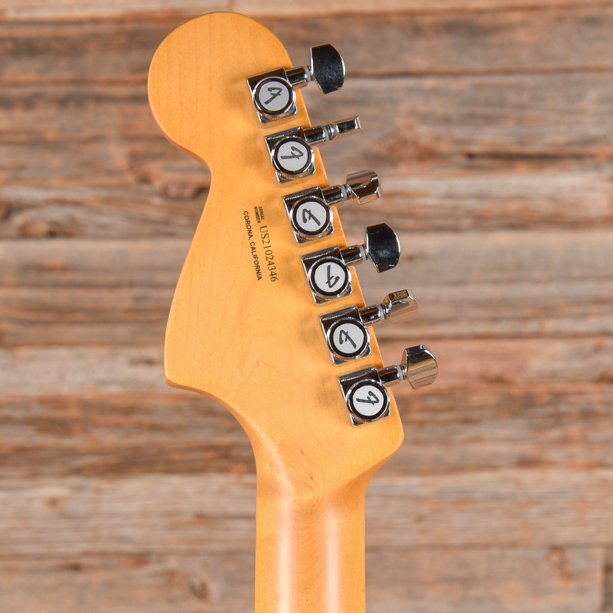 Fender 60th Anniversary Ultra Luxe Jaguar Texas Tea 2022 - View 7 | MusicMarket
