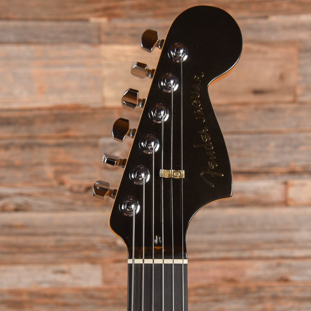 Fender 60th Anniversary Ultra Luxe Jaguar Texas Tea 2022 - View 6 | MusicMarket