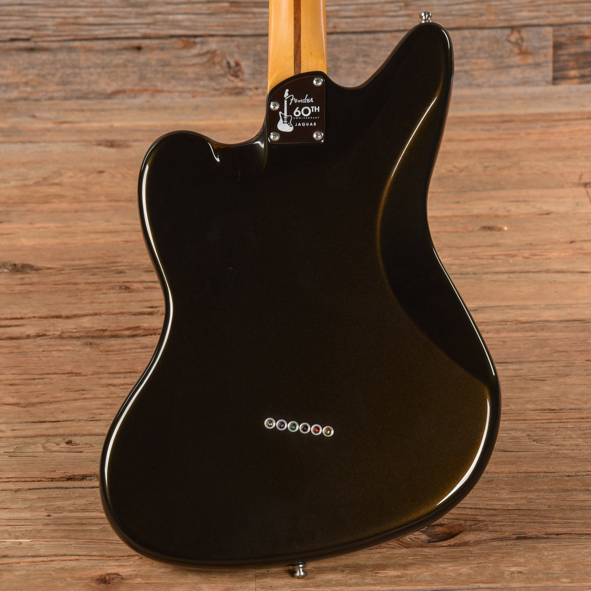 Fender 60th Anniversary Ultra Luxe Jaguar Texas Tea 2022 - View 3 | MusicMarket