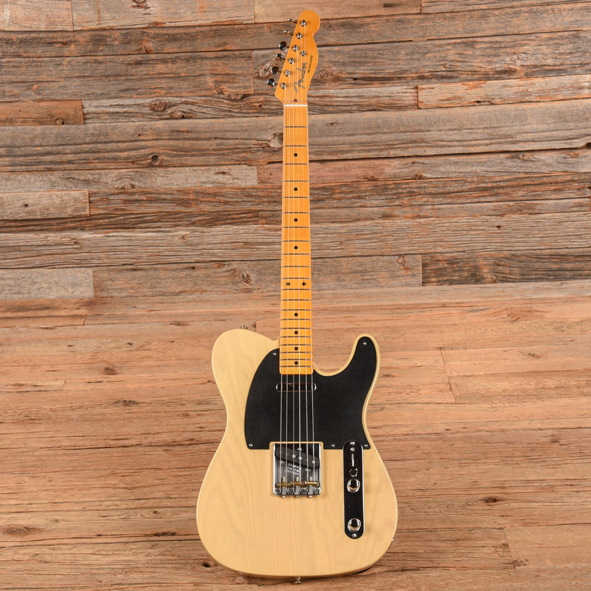 Fender 70th Anniversary Broadcaster Blonde - Dave Amato of REO Speedwagon - View 4 | MusicMarket