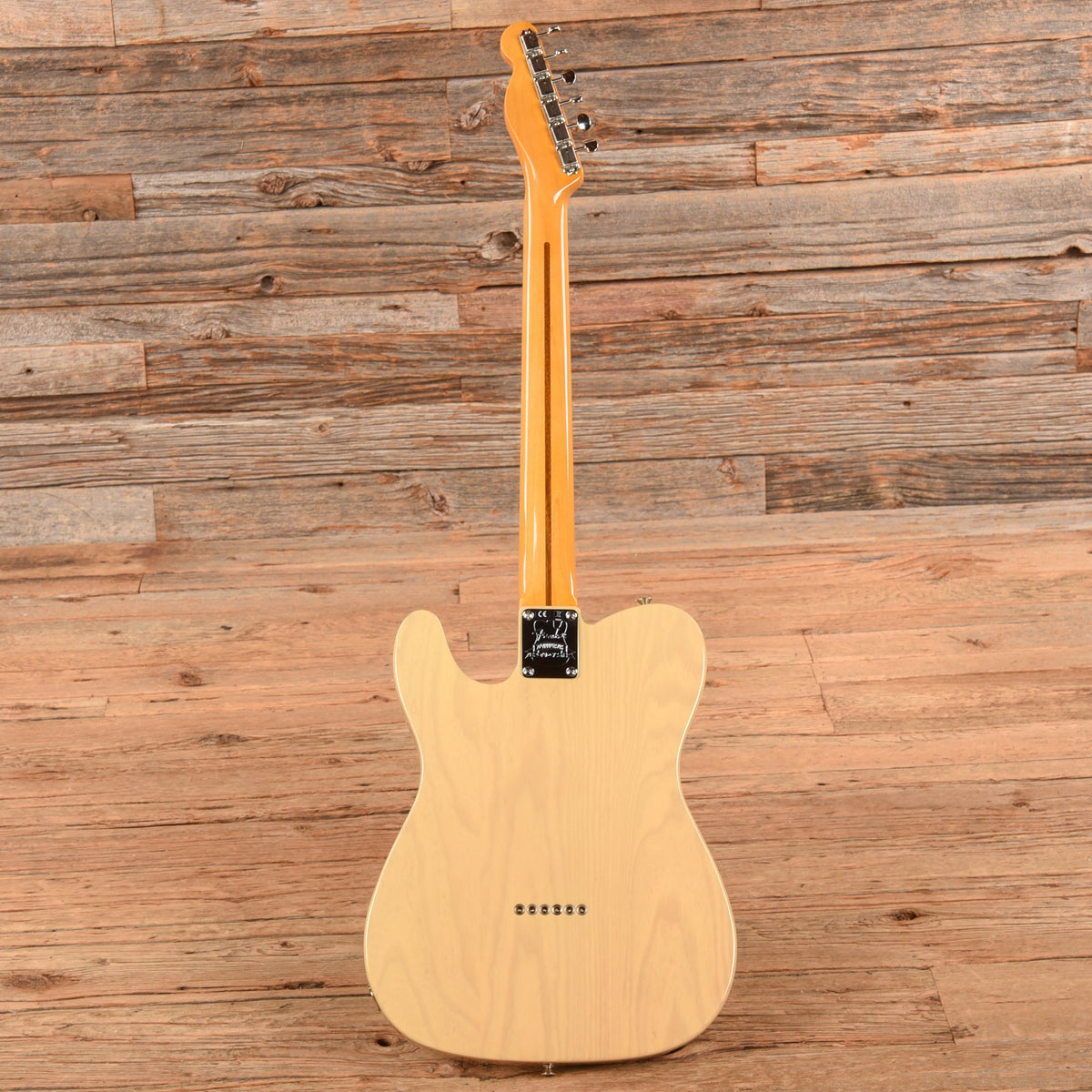 Fender 70th Anniversary Broadcaster Blonde - Dave Amato of REO Speedwagon - View 5 | MusicMarket