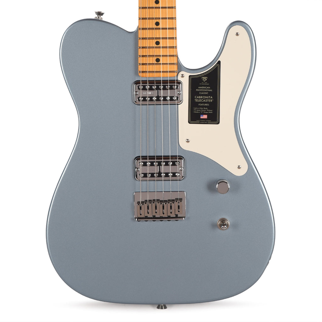 Fender 75th Anniversary American Professional Classic Cabronita Telecaster Ice Blue Metallic - View 2 | MusicMarket